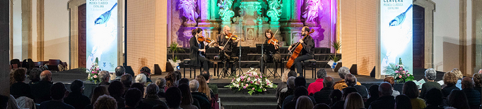 El Cosmos Quartet apropa la música de cambra al Festival de Pasqua de Cervera