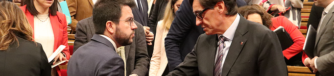 Acord entre Govern i PSC pels pressupostos de la Generalitat del 2023