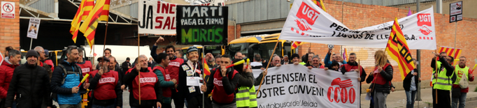 ⏯️ Lleida es queda sense servei de bus urbà per la vaga de la plantilla