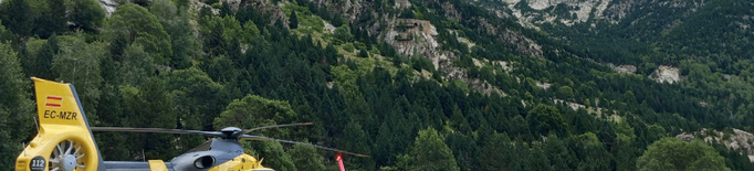 Rescatats dos excursionistes en un barranc de la Vall de Boí