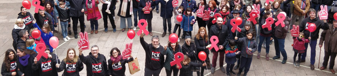 Antisida Lleida organitza accions de sensibilització sobre el VIH el Dia Mundial de la Sida