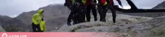 ⏯️ Rescaten una parella d'excursionistes amb hipotèrmia al Pallars Jussà