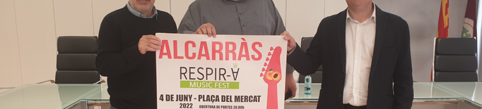 Alcarràs promou el ‘Respira Music Fest’ com a alternativa pel jovent lleidatà