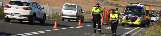⏯️ Moren tres motoristes en un accident a Alfés