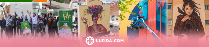 ⏯ El Lleida_potFest omple d'art urbà la ciutat