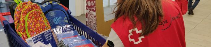 Creu Roja Lleida aconsegueix 870€ en material escolar en la XI edició de la ‘Vuelta al Cole Solidaria’