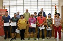 El consell de l'Urgell entrega els diplomes de dos plans d'ocupació