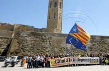 Concentració motera a Lleida per la independència