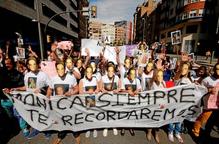 Més de 120 persones reclamen als carrers de Lleida justícia per a Mónica