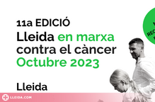 L'Associació Contra el Càncer de Lleida celebra la 11a caminada solidària En Marxa