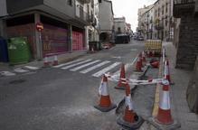 Bellpuig repara el paviment i les voreres de cinc carrers