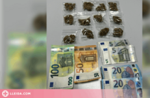 Detingudes dues persones per tràfic de drogues a Balaguer