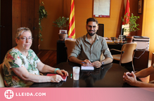 El paer en cap de Cervera es reuneix amb el director del Departament d'Interior a Lleida
