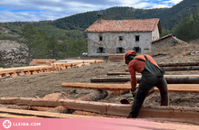 ⏯️ Aposten per l'ús de fusta de quilòmetre zero per reformar el Refugi de Cuberes i, alhora, gestionar el bosc de l'entorn