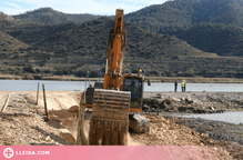 ⏯️ La CHE comença els treballs per mobilitzar els sediments a la cua del pantà de Riba-roja i Mequinensa