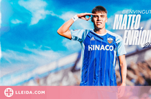 Mateo Enríquez Luna, nou fitxatge del Lleida Esportiu