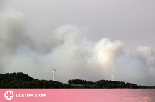 ⏯️ Els bombers continuen treballant al foc encara actiu a Artesa de Segre