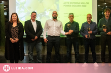 Una família productora de pomes de les Garrigues rep el premi Super Gold de la JARC