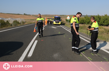 Els tres motoristes morts a Alfés són dues dones de 34 i 44 anys i un home de 43 anys