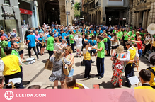 La música de banda, protagonista als carrers de Lleida