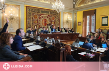 La Paeria de Lleida tira endavant el pressupost per al 2023 amb les abstencions del PSC i el Comú