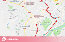 Restriccions de trànsit a Lleida amb motiu de la celebració de Sant Antoni Abat