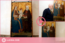 ⏯️ El Museu de Lleida rep en dipòsit una taula gòtica del segle XV adquirida a París