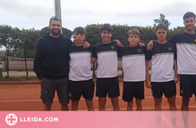 El cadet del Club Tennis Lleida, subcampió de la Lliga Catalana en perdre la final davant el RCT Barcelona