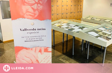 El Vallverdú més íntim, en una exposició a la Biblioteca Jaume Porta de Lleida