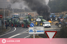 ⏯️ Pagesos tallen els accessos a l'AP-2 a Lleida