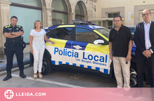Un nou vehicle més sostenible per a la Policia Local de les Borges Blanques