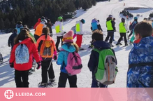 Alumnes del Pallars Jussà, espectadors d’excepció del Mundial de Para Esquí Alpí