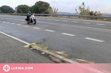 Un motorista mor en una sortida de via a l'Urgell