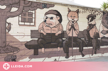 El mural 'Fauna' del grafiter Thomàs guanya el premi del públic del 6è Torrefarrera Street Art Festival