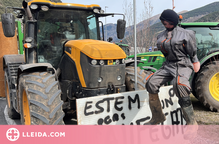 ⏯️ Marxa lenta d'una setantena de tractors des de la Seu d'Urgell a la frontera d'Andorra