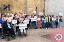 Un centenar de comerciants reclamen a la Paeria de Lleida que desencalli el Pla de l'Estació