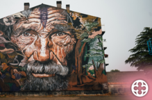 El mural 'El espíritu de la naturaleza' del grafiter Pincel, guanyador del VIII Torrefarrera Street Art Festival