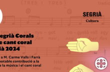 La XVIII edició del cicle Segrià Corals rendeix homenatge a M. Carme Valls, cofundadora de la coral Shalom