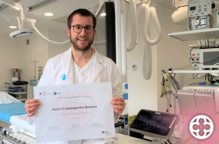 El doctor Javier Cantalapiedra de l'Arnau de Vilanova aconsegueix una certificació europea en electrofisiologia