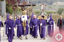 Alpicat celebra el Viacrucis, el principal acte de les celebracions religioses de la Setmana Santa