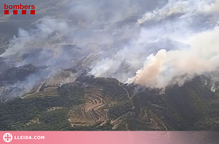 ⏯️ L'incendi de Baldomar ha cremat 550 hectàrees i els de Corbera d'Ebre i Castellar de la Ribera unes 300