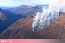 ⏯️ Un incendi afecta unes 100 hectàrees a la Val d'Aran