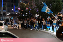 ⏯️ Argentina celebra el Mundial als carrers de Lleida