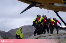 ⏯️ Rescaten una parella d'excursionistes amb hipotèrmia al Pallars Jussà