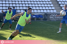 El Lleida Esportiu obre a l’afició l’entrenament previ al play-off d’ascens