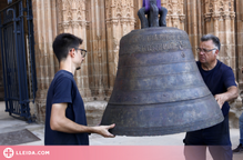 ⏯️ La campana Mònica torna a la Seu Vella completament restaurada