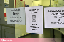 La Policia Local de Mollerussa torna a demanar millors condicions laborals i més efectius