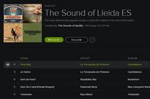 La música que escolta Lleida