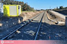 Comencen les obres per construir el nou baixador de tren al polígon del Segre de Lleida