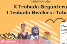 Torrefarrera celebra la X Trobada Gegantera i I Trobada de Grallers i Tabalers